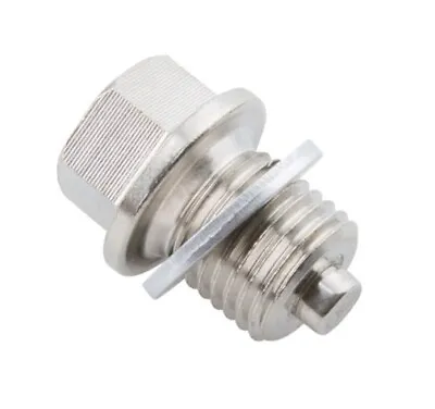 Tusk Magnetic Oil Drain Plug Bolt M12 X 1.50mm Ktm Sx Sx-F 125 250 520 620 50 65 • $12.92