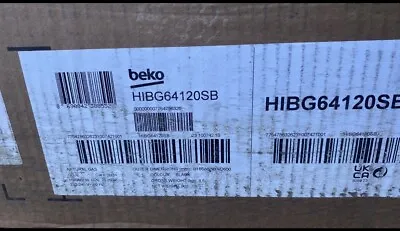 Beko HIBG64120SB Built In 61cm 4 Burners Gas Hob Black 📦 • £125