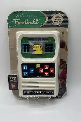 New Mattel - Basic Fun Electronic Football Handheld Game 2018 • $37.99