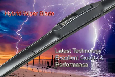 $26.99 • Buy Hybrid Wiper Blades For Nissan Navara D22 1997-15 Quality Performance--*PAIR