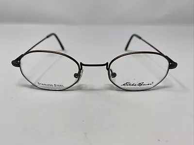 Eddie Bauer Eyeglasses Frame Italy Allegheny BAS 45-21-145 Brown Full Rim UA89 • $57.25