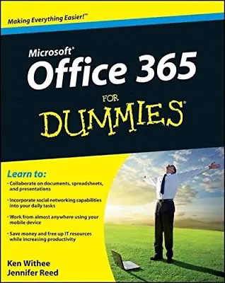 Microsoft Office 365 For Dummies By Reed And Withee 1st Ed. • $1.99