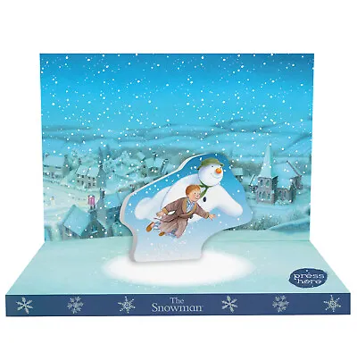 The Snowman Music Box Card Novelty Dancing Musical Christmas Card • £15.49