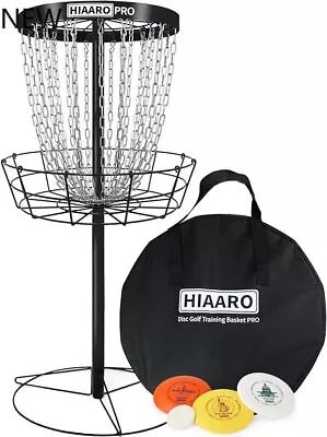 【PDGA Approved】 HIAARO PRO Disc Golf Basket Portable Disc Golf TargetN • $124.99