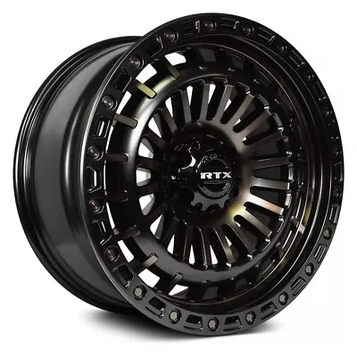 RTX MOAB Wheels 20x9 (0 6x135 87.1) Black Rims Set Of 4 • $1169.96