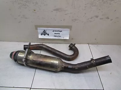 RTR FULL EXHAUST SYSTEM 04-05 Honda Trx 450r Trx450r Trx450er Muffler Header Atv • $150