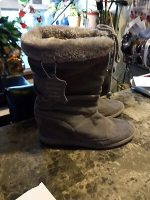 Skechers Skch+3 Women's Suede Size 10 Gray Winter Boots  • $23