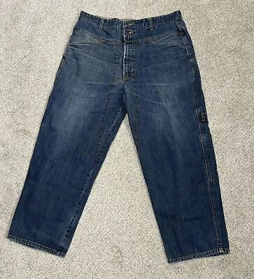 Marithe Francois Girbaud Le Jean Men’s Jeans Size 36 X 28 Vintage Baggy Y2K • $54.99