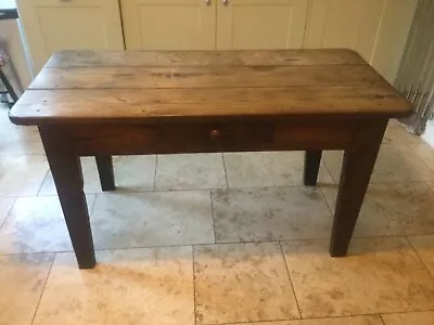 Vintage French Farmhouse Walnut Farmhouse Table Circa 1800's • £240