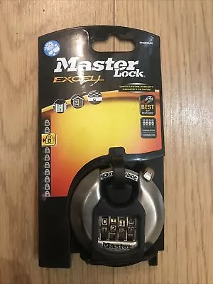 Master Lock Excell 4 DIGIT Combination 70mm Padlock Mlkm40num • £16.99