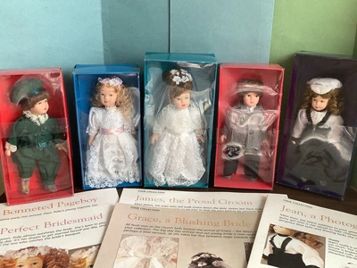 £6.50 • Buy Collectable DeAgostini Porcelain Dolls  & Magazines (5 Dolls)