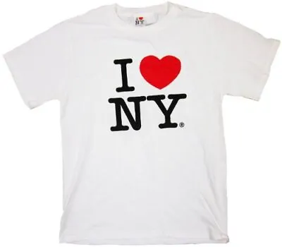I Love NY T-Shirt - Size: Adult Large - Color: White • $20.90