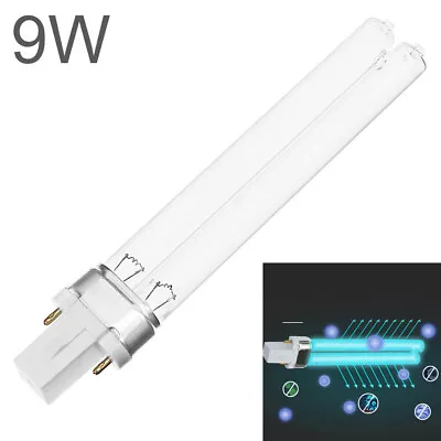 G23/2G7 9W 253.7nm 254nm UVC H Shape Lamp Tube For Water Air Purification • $5.90