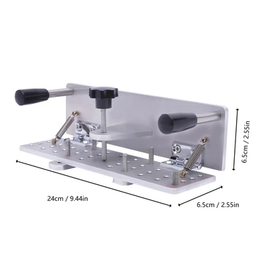 $40.85 • Buy Knife Bevel Jig,Aluminium Universal Hinge Type V-Opening Grinders Knife Grinding