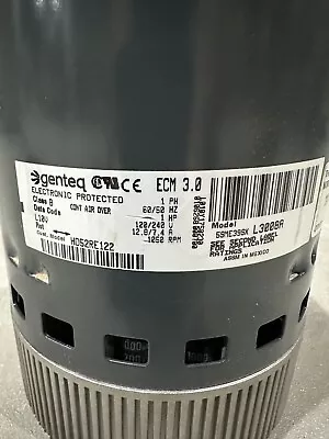 Genteq ECM Blower Motor 1HP 120/240 V  5SME39SX L3008A HD52RE122 Carrier ECM 3.0 • $90