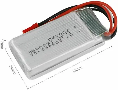 7.4V Lipo Battery 1500mAh 25C With JST Plug For RC Car Truck Truggy Airplane NEW • £9.49