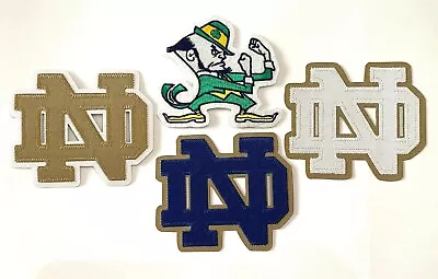 Notre Dame Fighting Irish Logo Patch Football Jersey Iron On Shoulder Patch • $14.95