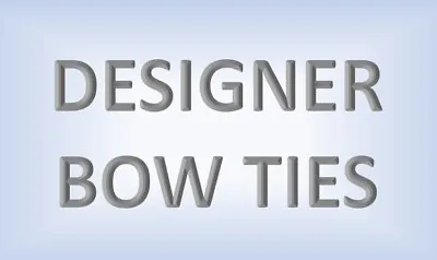Designer Bow Ties Tommy Hilfiger Ryan Seacrest • $17.99