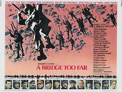 A Bridge Too Far 16  X 12  Photo Repro Film Poster 2 • £8