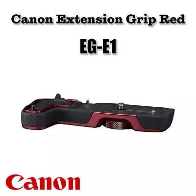 Canon EG-E1 Extension Grip Red For EOS RP EOS R8 EG-E1R Battery  NEW • $160.08