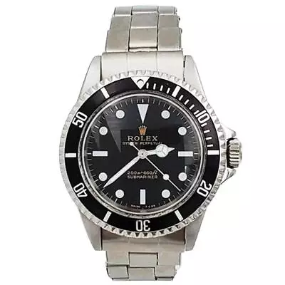 1960 Rolex 40mm Vintage Submariner Stainless Steel Wristwatchl. (Pre-Owned 5513) • $19995