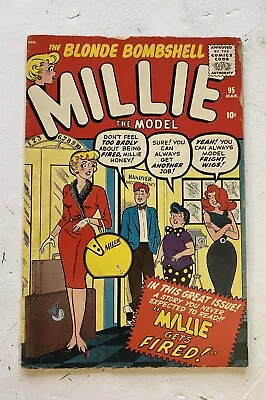 MILLIE THE MODEL #95 “Millie Gets Fired” 1960 Stan Lee Stan Goldberg Paper Dolls • $29.99