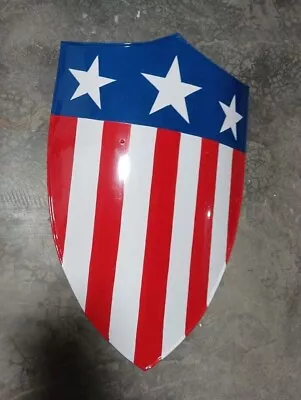 Christmas Captain America Heater Shield Three Pointed Triangle Shield Metal • $79.99