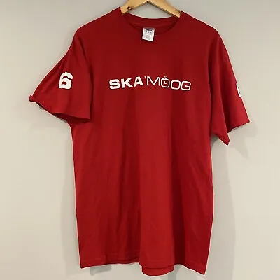 Moog Synthesizer Ska Music Instrument Shirt Size Xl Red • $4.99