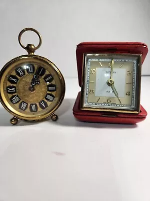 Vintage Artco And Sedbury Wind-up Clocks • $22