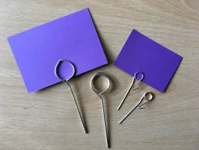 £4.50 • Buy 20or10 Price TICKET HOLDER Label Display Deli Butcher Catering Provision Pins PP