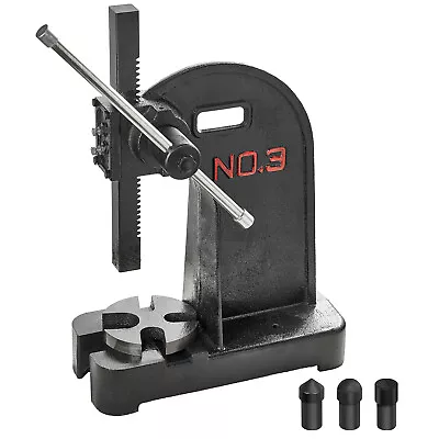 VEVOR Arbor Press 3 Ton Manual Desktop Press Lever Mountable Bearings Cast Iron • $263.29