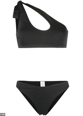 Zimmermann Empire Teardrop Bikini Set | Black Asymmetric 1 Shoulder  $550RP • $144.99