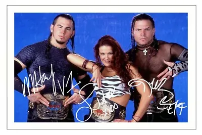 LITA JEFF & MATT HARDY Signed Autograph PHOTO Print WWE WRESTLING The Hardy Boyz • $4.41