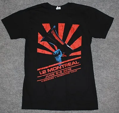 U2 2018 EXPERIENCE + INNOCENCE TOUR MONTREAL Concert Canada Black Sz S T-shirt • $8.99