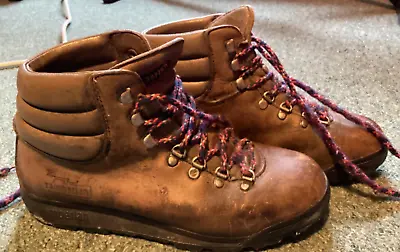Womens Zamberlan Leather Walking Boots Size EU 41 • £40