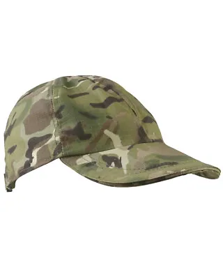 Kids Army Camouflage Cap Boys Girls Ripstop Hat MTP DMP SAS BTP Black Urban Camo • £3.95