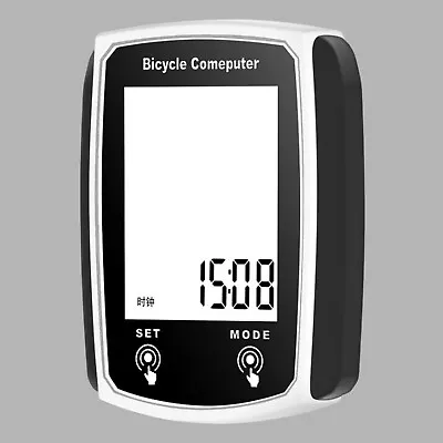 Mountain Bike Speedometer Cycling Odometer Touch Screen Stopwatch • $12.92