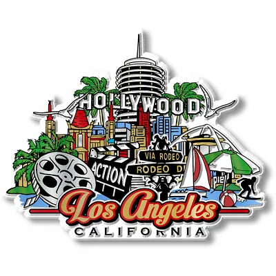 Los Angeles City Magnet By Classic Magnets • $8.99