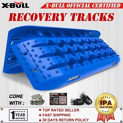 X-BULL 4WD Recovery Tracks Boards 10T Sand Truck Snow Offroad Vehicle 4X4 1Pair • $67.49