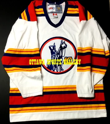 $241.73 • Buy Kansas City Scouts Ccm Adult 1975 Vintage Replica Jersey New  • Large (m52)