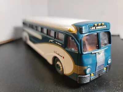  Greyhound Bus Lines LOS ANGELES Yellow Coach 743 1:50 Nicely Detailed. • $24.95