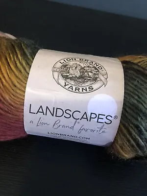 Lion Brand Landscapes Yarn. Ref:01 • £12