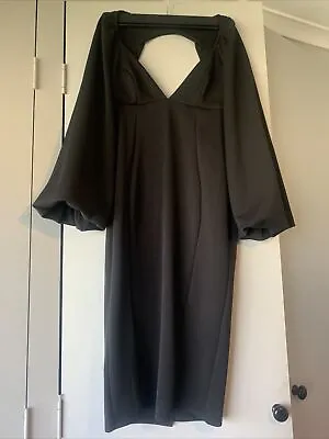 $35 • Buy Ladies Black Dress Uk 14 (au12) Nwt ASOS