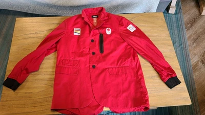 $49.99 • Buy Men's Large Olympic Team Canada Hudson's Bay Rio 2016 Jacket.  Great Shape