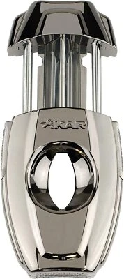 $44.99 • Buy Xikar VX2 V-Cut Cigar Cutter, Spring-Loaded, Ergonomic Design, Gun-Metal