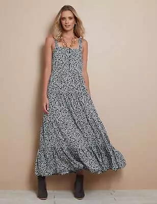 AU 8 - W LANE - Womens Dress -  Tiered Ruffle Maxi Dress • $22.56