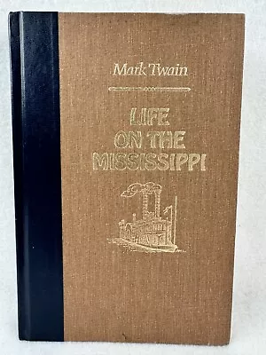 Mark Twain Life On The Mississippi (World's Best Reading) Hardcover Book 1987 • $4.24