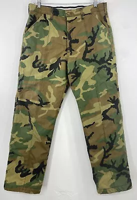 Vtg Cabelas Goretex Camo Insulated Pants Men’s 38R Outdoor Hunting Nylon USA  • $42