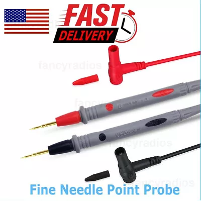 $5.96 • Buy Multimeter Voltmeter Cable Ultra Fine Needle Tester Unique Probe Test Lead Cord