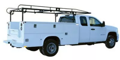 Buyers Heavy Duty Truck Service Body Over Cab Black Ladder Rack Pipe 1501250 • $614